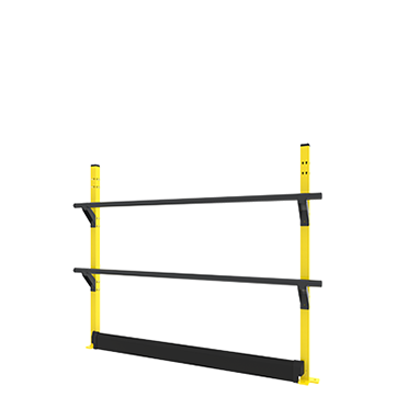 X-Rail® Hoogte 1400 mm zonder paneel