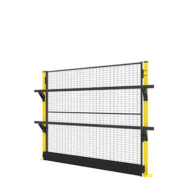 X-Rail® Hoogte 1400 mm met paneel